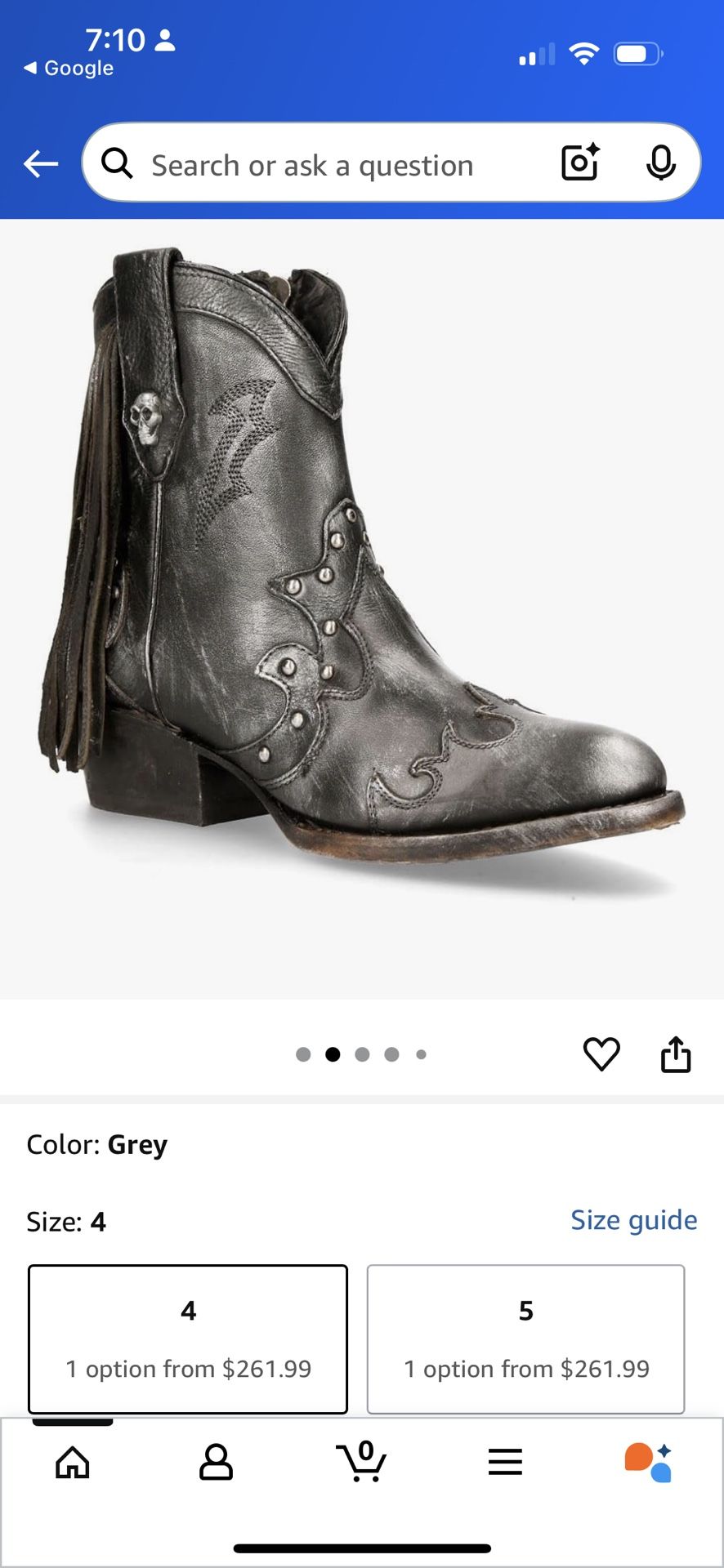 New Rock Cowboy Boot