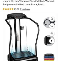 Lifepro Rythem Vibration Plate Full Body Workout Equipment