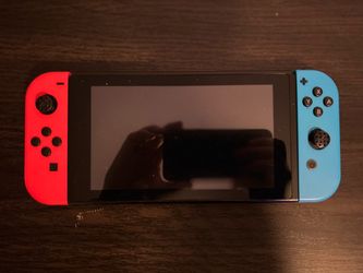 Nintendo Switch Red and Blue