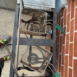 Double Fryer, Never Been Used, Sitting Outside’s 