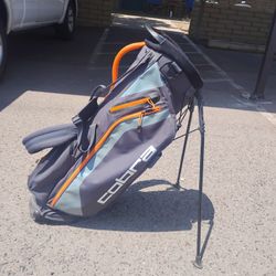 Golf Bag! Golf Clubs! Cobra Standbag!