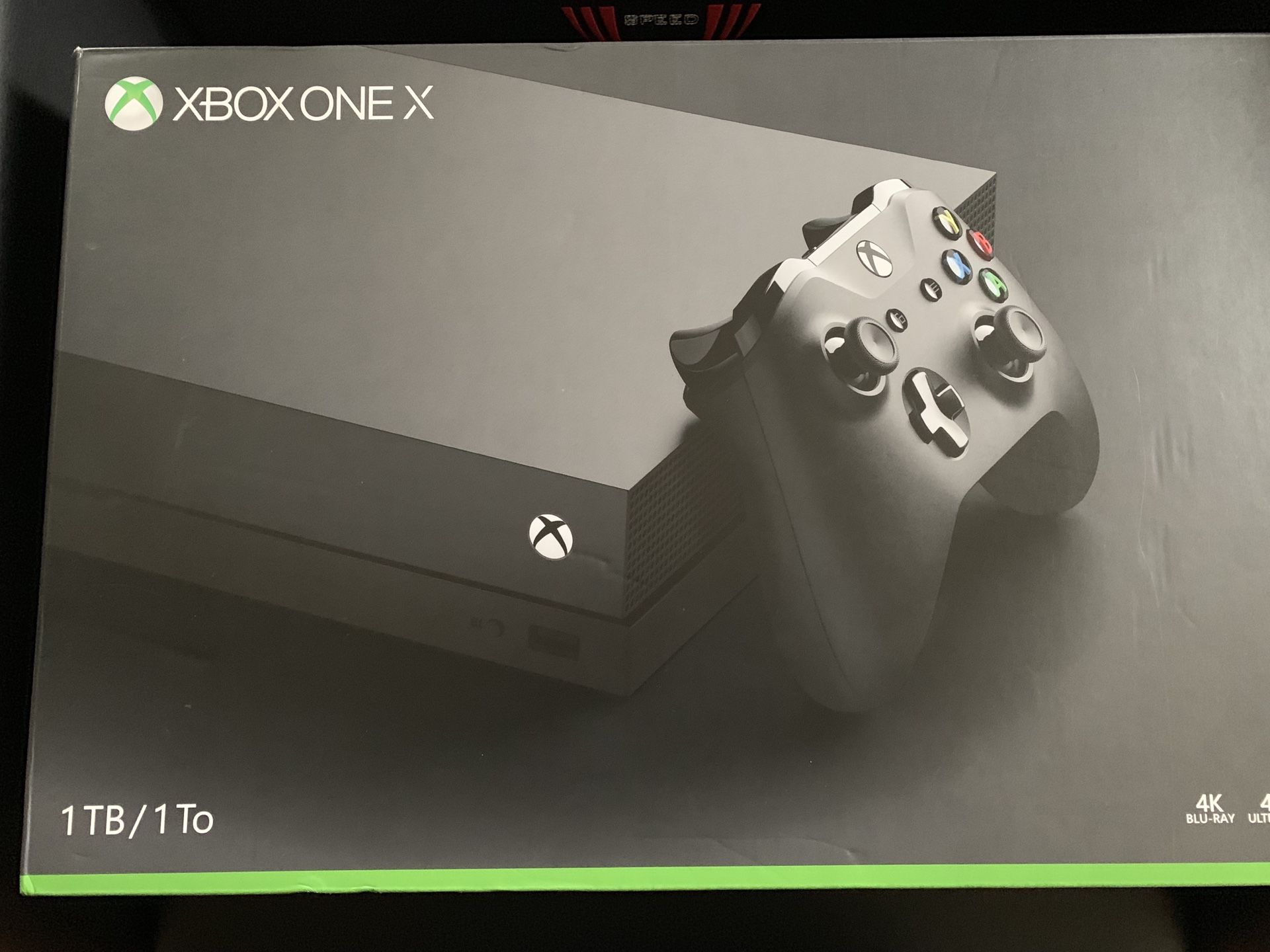 Xbox one X 1TB brand new