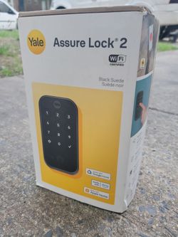 BRAND NEW Yale Assure Lock 2 Wi-Fi Smart Lock – $230 OBO (Black Suede)