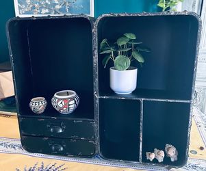 Awesome https://offerup.com/redirect/?o=dy5tYXJrZXQ= mini metal shelving bookcase unit