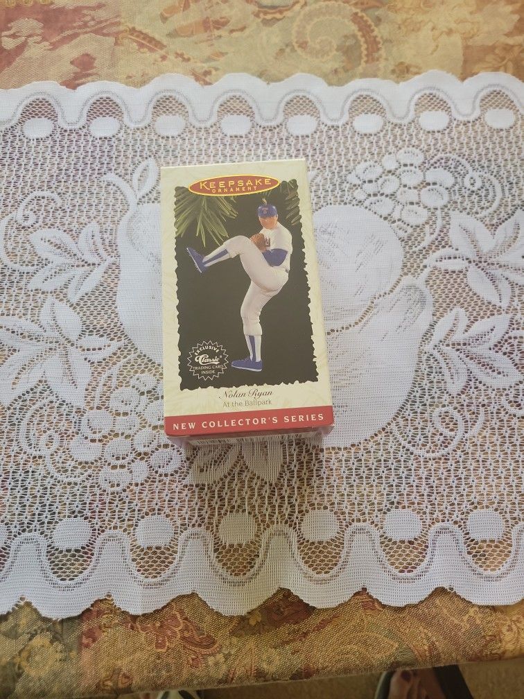 Nolan Ryan Hallmark Christmas Ornament 