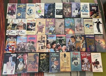 200+ VHS COLLECTION Many Eclectic Titles!!