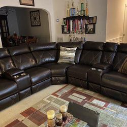 Reclining Sectional Sofa For Sale. Ask For Price!