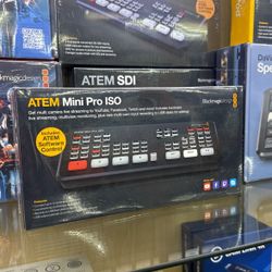Blackmagic Design ATEM Mini Pro ISO HDMI Live Stream Switcher