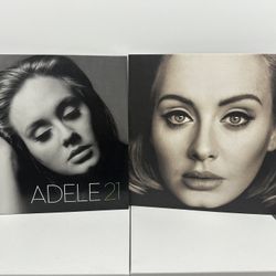 Adele 21 And Adele 25 Vinyl LP Records