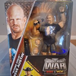 WWE ELITE SERIES MONDAY NIGHT WAR STONE COLD STEVE AUSTIN 