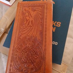 Leather Tooled Wallet  ARVE