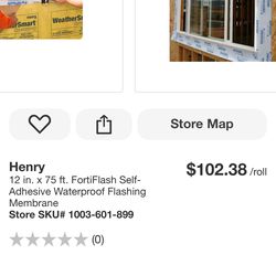 Adhesive Waterproof Flashing Membrane