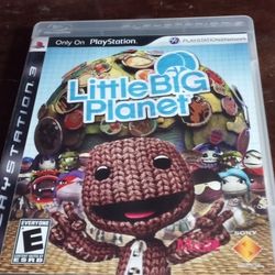 Little Big Planet PS3 Replacement Video Game Case With Booklet 