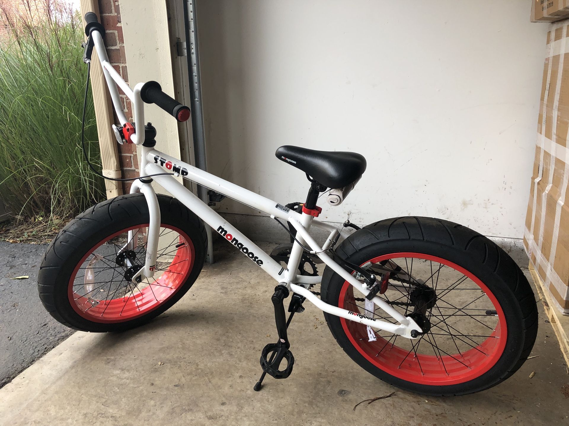 Mongoose fat tire hot sale bmx
