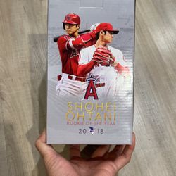 Shohei Ohtani 2018 Bobblehead ROY Rookie Of The Year
