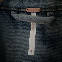 Denim Trench Coat Free People 