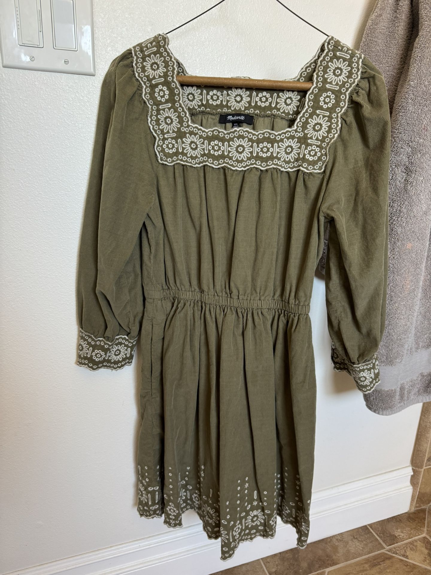 Madewell Corduroy Dress