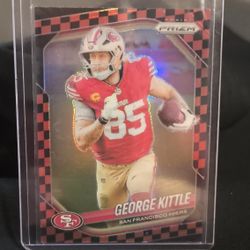 2025 Panini Prizm Black Red Checkerboard SSP 