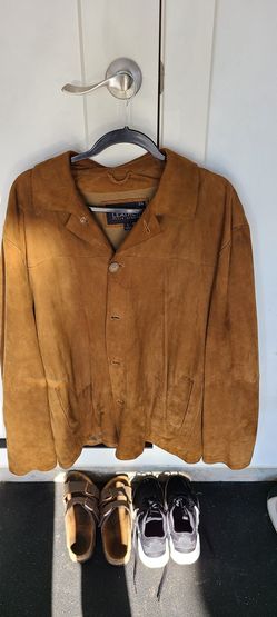 Suede mocha leather! Jacket