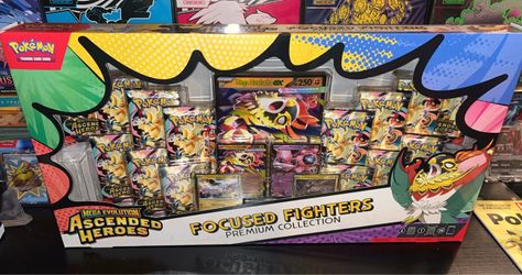 Ascended heroes focused fighters pokemon