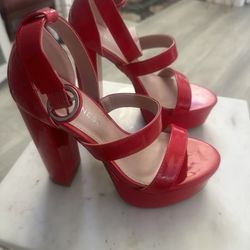 New Red women’s Heels 6.5