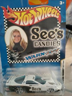 Mattel Hot Wheels See's Candies Stephanie Warn NIP