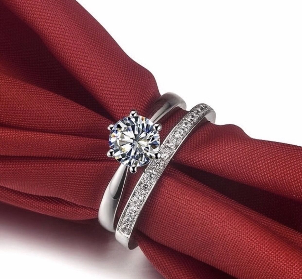 New wedding ring set engagement ring