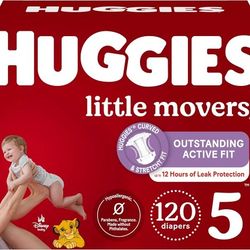 Huggies Diapers Size 5 120count