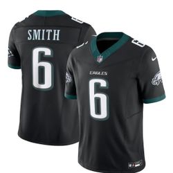 DeVonta Smith #6 Philadelphia Eagles Midnight Green Jersey - XXL (Size 54) - NWT