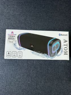 Max Power Atom Bluetooth portable speaker loud