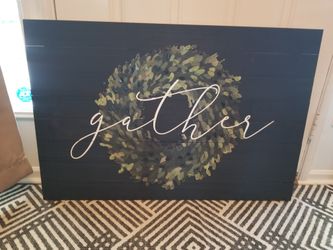 Wood Gather Wall Art