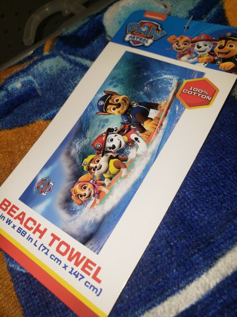 Paw Patrol Beach Towel