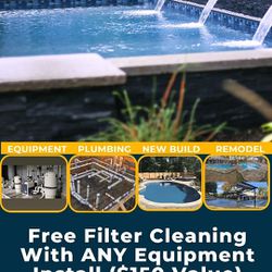 Pool Contractor, Plumbing, Automation, Pump, Filter, Heater