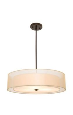 VONLUCE 3-Light Drum Chandeliers,