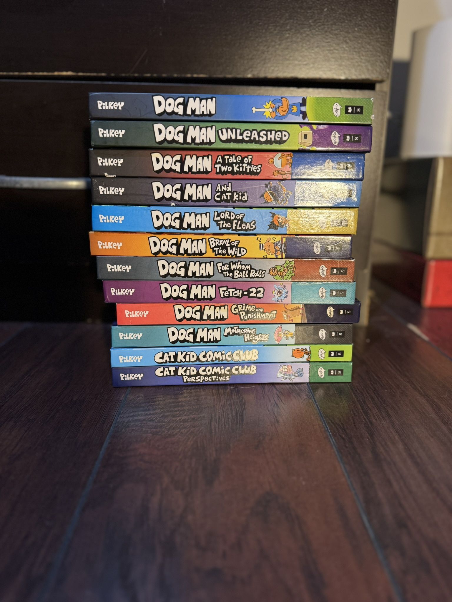 Dog Man And Spin Off Books Lot