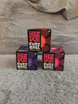Needoh Fuzz ball $10 each or $25 all