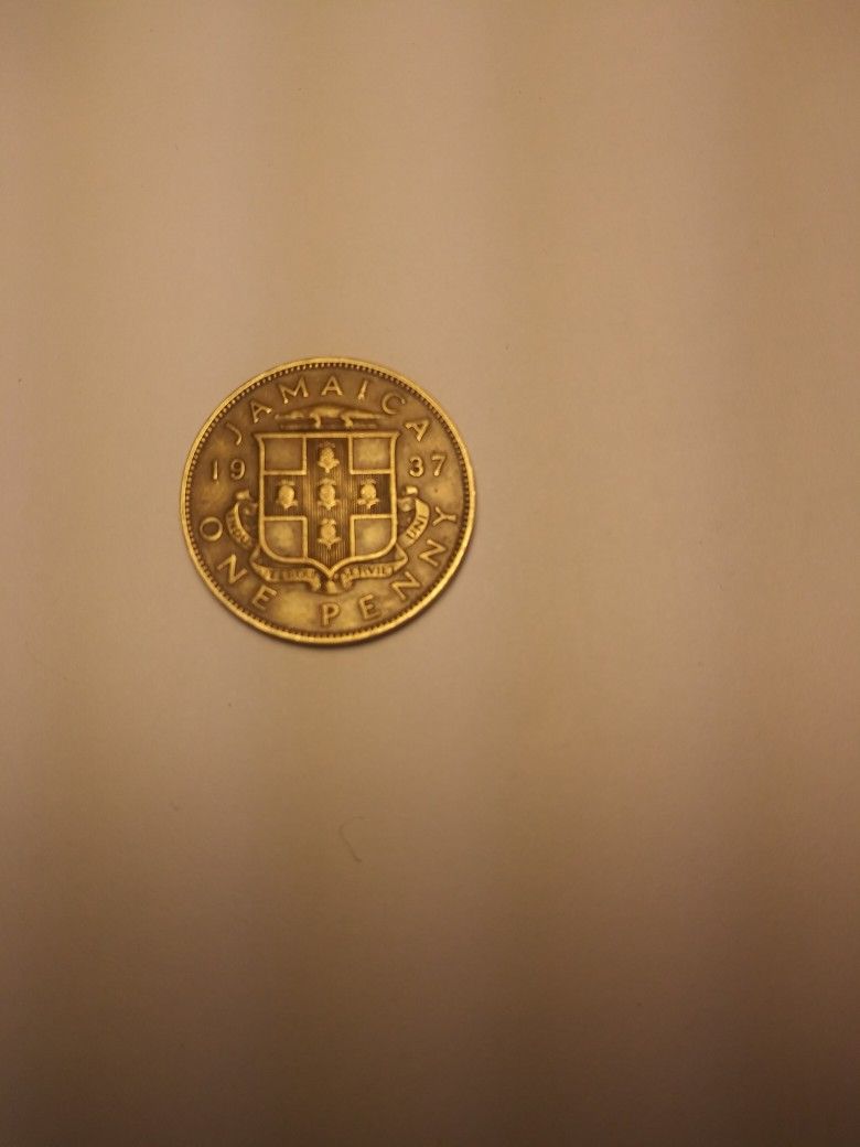 1937 Jamacia One Penny