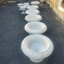Concrete Flower Pots