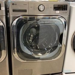 LG Washer 5.2 Cu Ft  Dryer 9.0 Cu Ft Set New Scratch And Dent