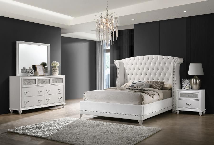 Brand New White King Bedroom Set 