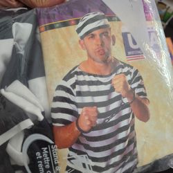 Medium prisoner costume Halloween