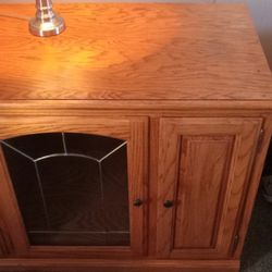 Wood Finish Entertainment System 