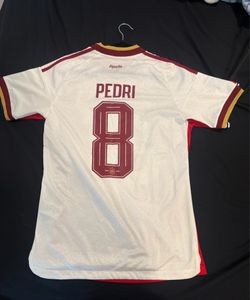 Pedri #8 Spain jersey
