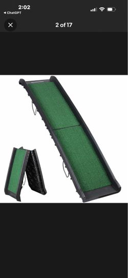 Folding Pet Ramp with Non-Slip Surface