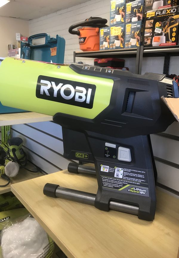 RYOBI 18v ONE+15K BTU Hybrid forced air propane heater (tool only) for Sale in Phoenix, AZ OfferUp