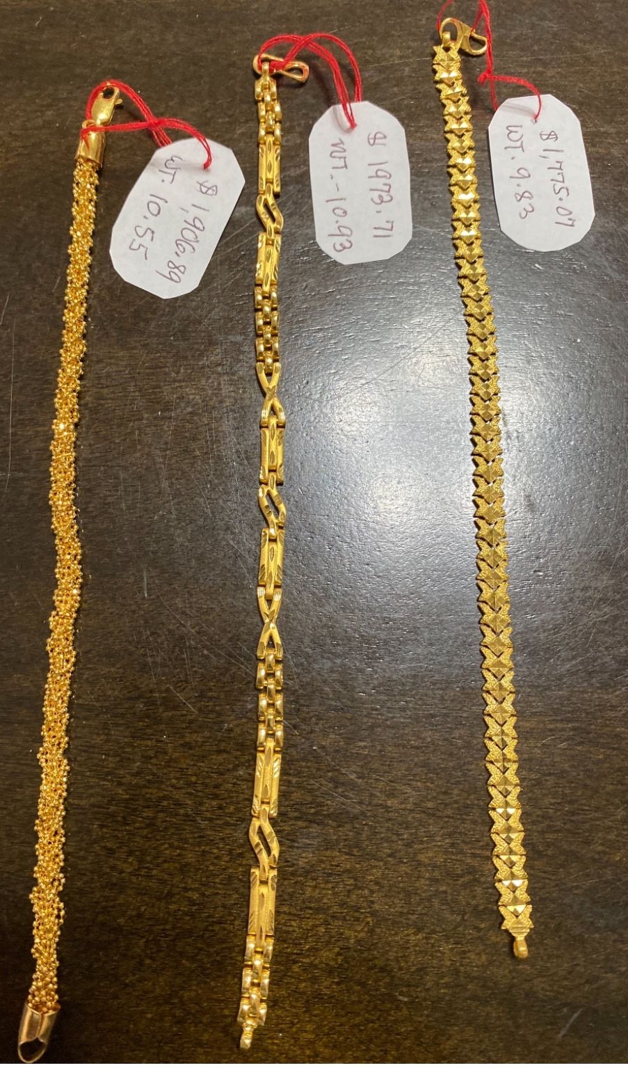 22k Middle East Gold Bracelet
