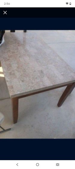 Marble kitchen table