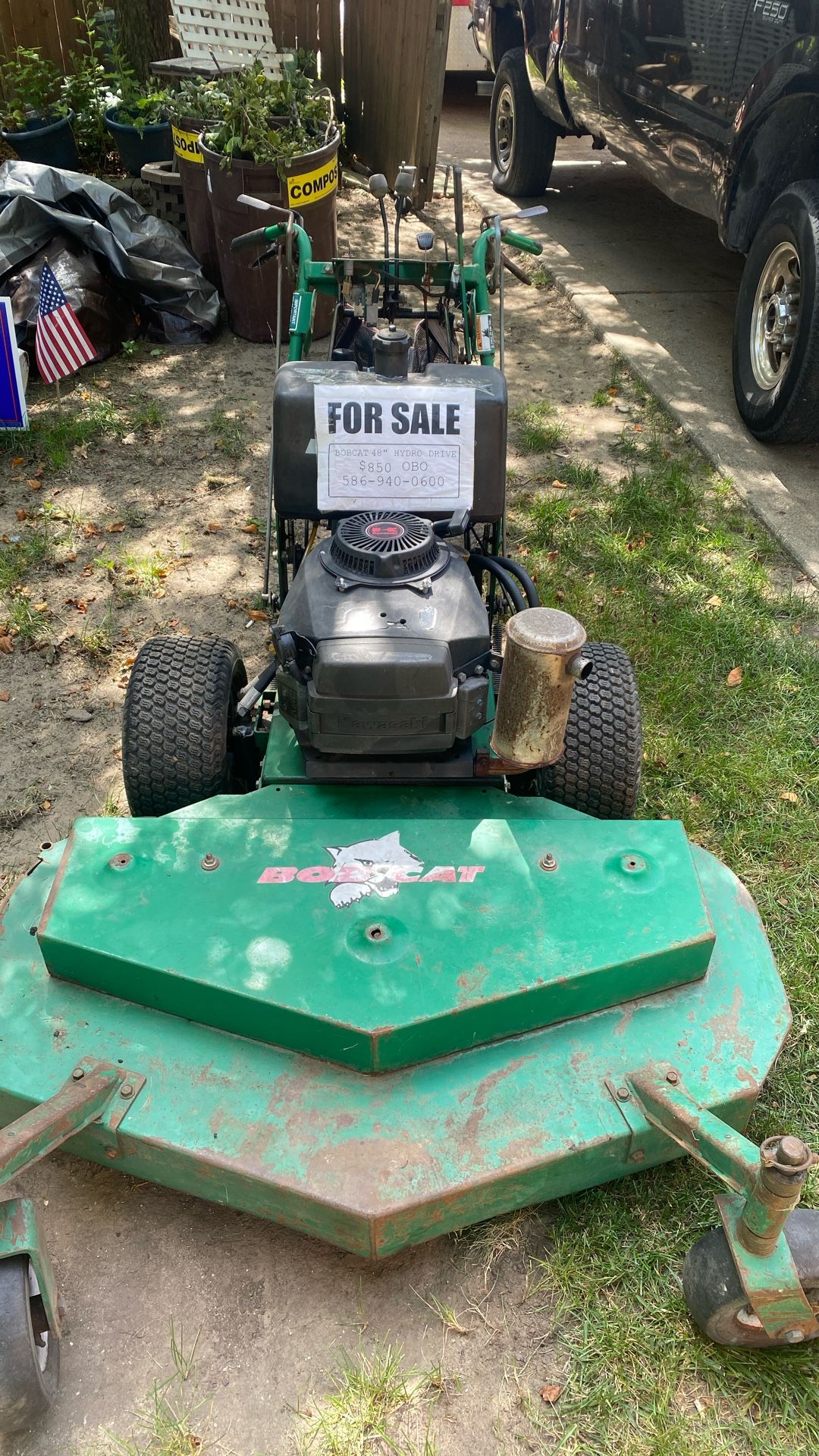 Bobcat 48” Hydro Mower
