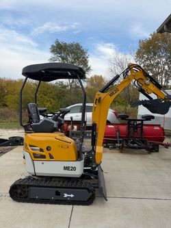 New me20 diesel mini excavator