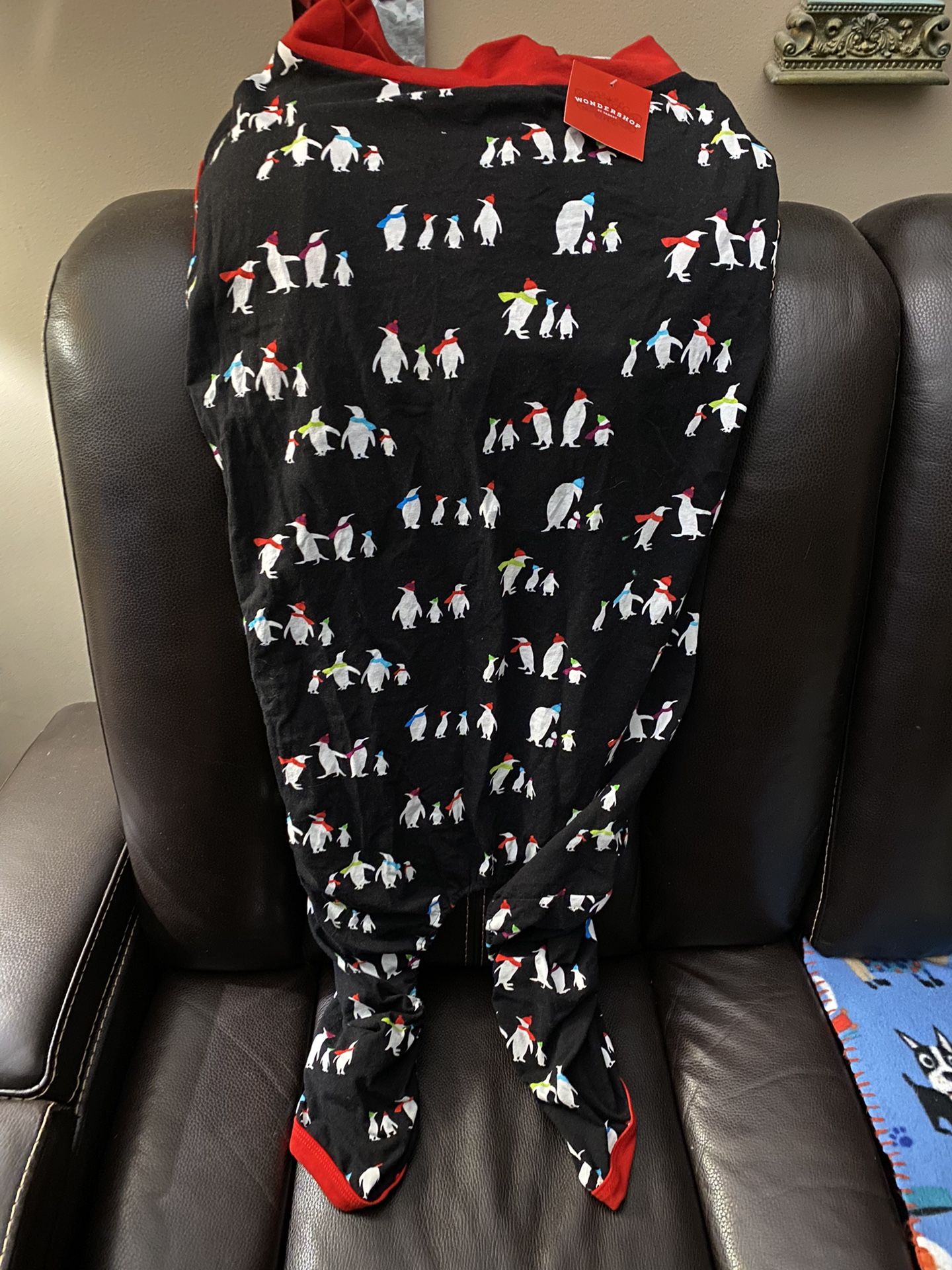 2X penguin pajamas for dogs